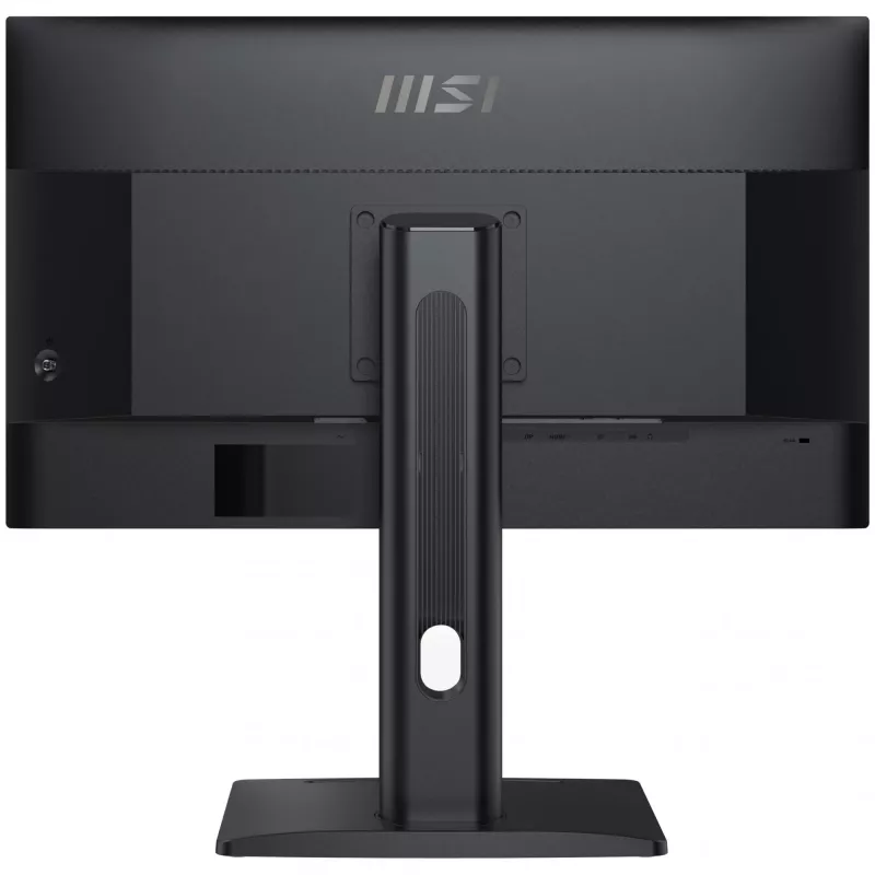 MSI PRO MP275PG 27 Zoll Monitor, FHD (1920 x 1080), 100Hz, IPS, 1ms, 1x HDMI 1.4b, 1x DP 1.2a Ausgang, 1x D-Sub (VGA), integrierte Lautsprecher, entspiegelt, flimmerfrei, reduziertes blaues Licht, TÜV-zertifiziert, VESA, Kensington, 4-fach verstellbarer S