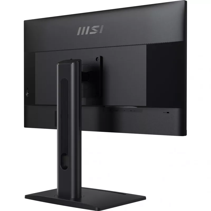 MSI PRO MP275PG 27 Zoll Monitor, FHD (1920 x 1080), 100Hz, IPS, 1ms, 1x HDMI 1.4b, 1x DP 1.2a Ausgang, 1x D-Sub (VGA), integrierte Lautsprecher, entspiegelt, flimmerfrei, reduziertes blaues Licht, TÜV-zertifiziert, VESA, Kensington, 4-fach verstellbarer S