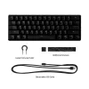 HyperX Alloy Origins 60 – Mechanische Gaming-Tastatur – HX Red (US-Layout)