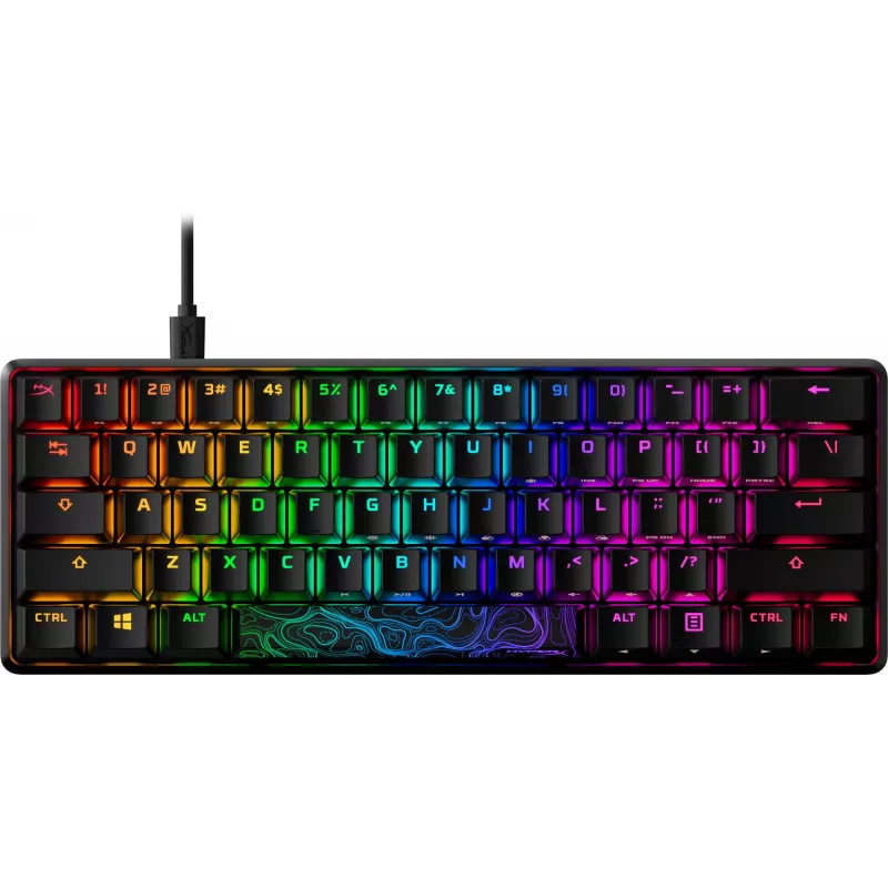 HyperX Alloy Origins 60 – Mechanische Gaming-Tastatur – HX Red (US-Layout)