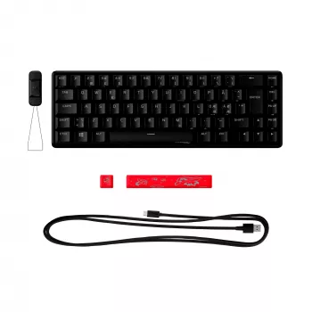 HyperX Alloy Origins 65 Mechanische Gaming-Tastatur HX Red Kabelgebunden RGB