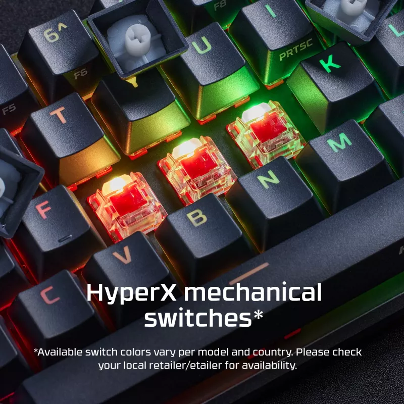 HyperX Alloy Origins 65 Mechanische Gaming-Tastatur HX Red Kabelgebunden RGB