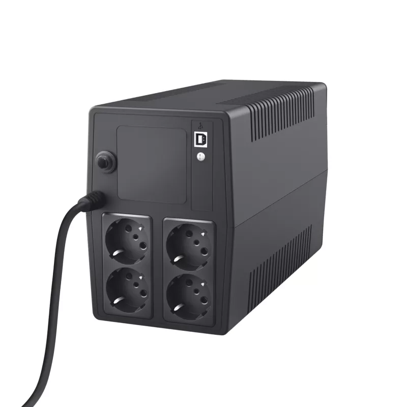 Trust Paxxon USV-Anlage 1 kVA 600 W 4 Netzausgänge