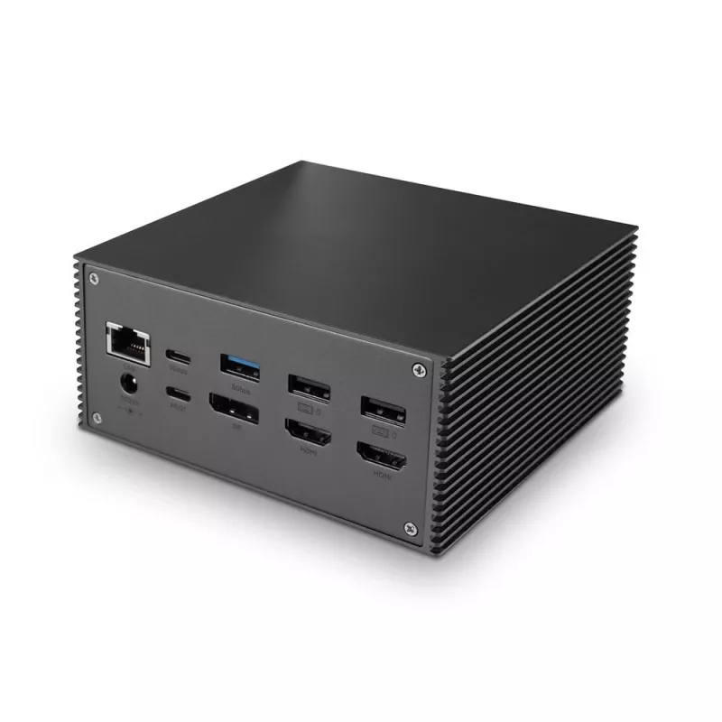 Lindy DST-Pro 101, USB-C Laptop Dockingstation mit 4K-Unterstützung und 100W-Netzteil
