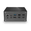 Lindy DST-Pro 101, USB-C Laptop Dockingstation mit 4K-Unterstützung und 100W-Netzteil
