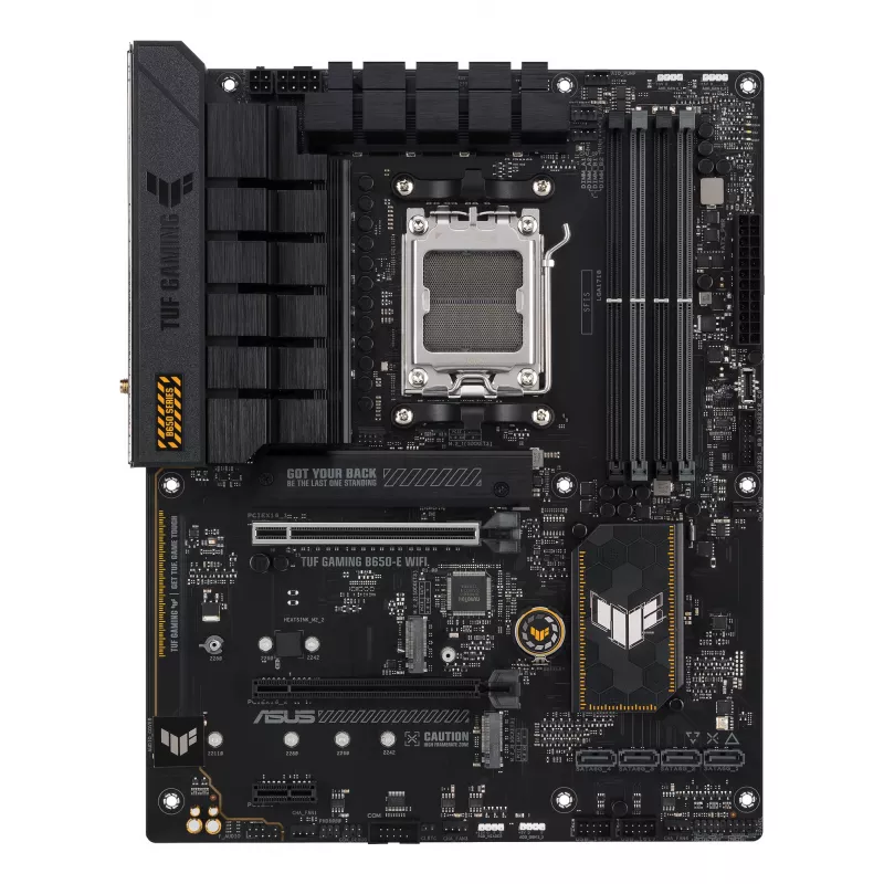 Motherboard ASUS TUF GAMING B650-E WIFI ATX Socket AM5 DDR5 4x DIMM 192GB Wi‑Fi 6E Bluetooth 5.3 3x M.2 2.5Gb LAN