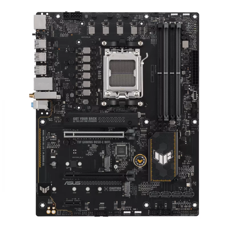 Motherboard ASUS TUF GAMING B650-E WIFI ATX Socket AM5 DDR5 4x DIMM 192GB Wi‑Fi 6E Bluetooth 5.3 3x M.2 2.5Gb LAN