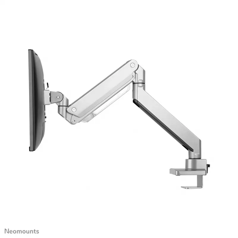 Neomounts NM-D775SILVERPLUS Monitorhalterung 10-49 Zoll - Gasfeder - Tischbefestigung von oben - 180°-Stopp