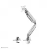 Neomounts NM-D775SILVERPLUS Monitorhalterung 10-49 Zoll - Gasfeder - Tischbefestigung von oben - 180°-Stopp