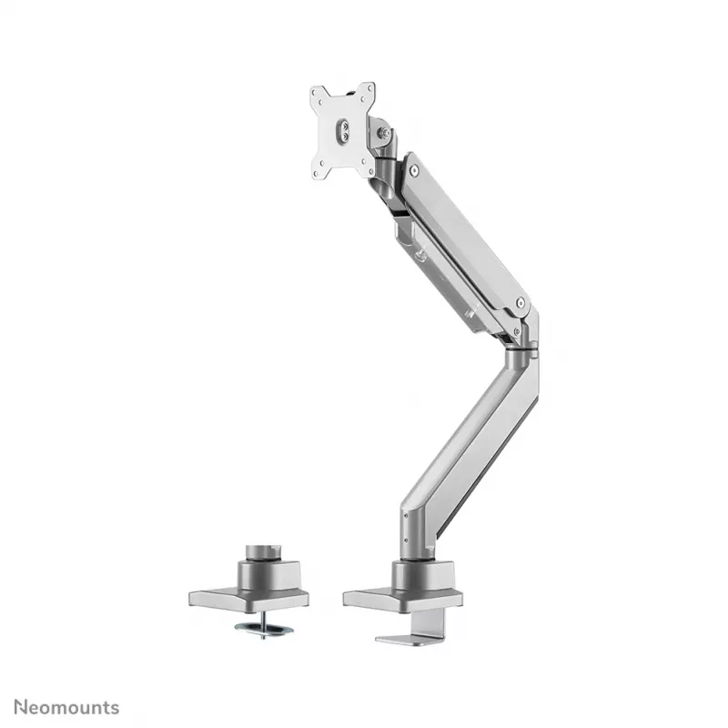 Neomounts NM-D775SILVERPLUS Monitorhalterung 10-49 Zoll - Gasfeder - Tischbefestigung von oben - 180°-Stopp