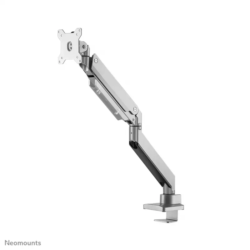 Neomounts NM-D775SILVERPLUS Monitorhalterung 10-49 Zoll - Gasfeder - Tischbefestigung von oben - 180°-Stopp