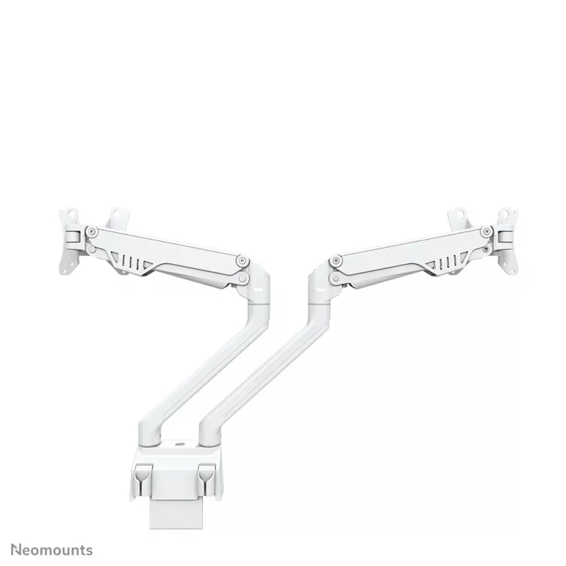 Neomounts FPMA-D750DWHITE2 Monitorarm 10-32 Zoll - Gasfeder - Tischklemme - 180°-Stopp