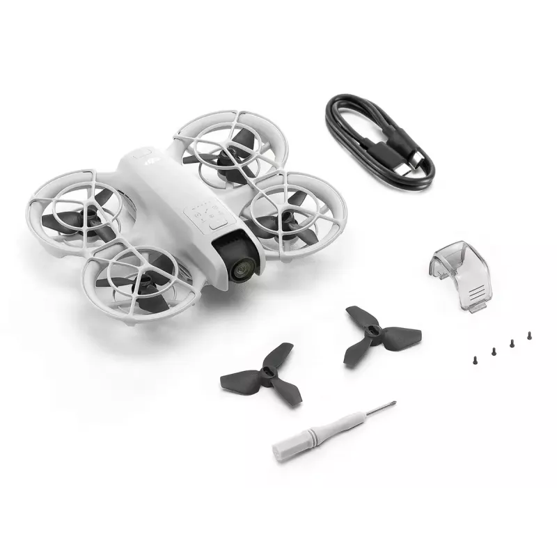 DJI Neo leichte 135g Drohne mit 4K Ultra HD Kamera, bis zu 18 Minuten Flugzeit mit einer Ladung, keine Fernbedienung