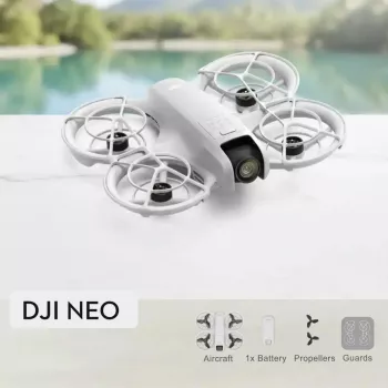DJI Neo leichte 135g Drohne mit 4K Ultra HD Kamera, bis zu 18 Minuten Flugzeit mit einer Ladung, keine Fernbedienung