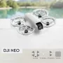 DJI Neo leichte 135g Drohne mit 4K Ultra HD Kamera, bis zu 18 Minuten Flugzeit mit einer Ladung, keine Fernbedienung