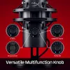 HyperX QuadCast 2 S - USB-Mikrofon (Schwarz), Tischmikrofon, -8 dB, 20 - 20000 Hz, 1 Ω, Kabelgebunden, USB