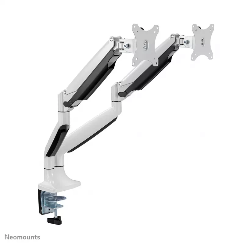 Neomounts NM-D750DWHITE Monitorhalterung 10-32 Zoll - Gasfeder, Tischklemme/Tischdurchführung, 9 kg, 25,4 cm (10 Zoll), 81,3 cm (32 Zoll), 100 x 100 mm, Weiß