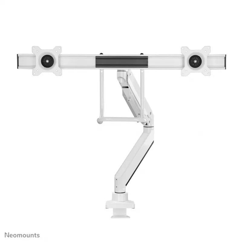Neomounts NM-D775DXWHITE Monitorarm 25,4-81,3 cm (10-32 Zoll) - Gasdruckfeder - Topfix - 180°-Stopp
