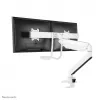 Neomounts NM-D775DXWHITE Monitorarm 25,4-81,3 cm (10-32 Zoll) - Gasdruckfeder - Topfix - 180°-Stopp