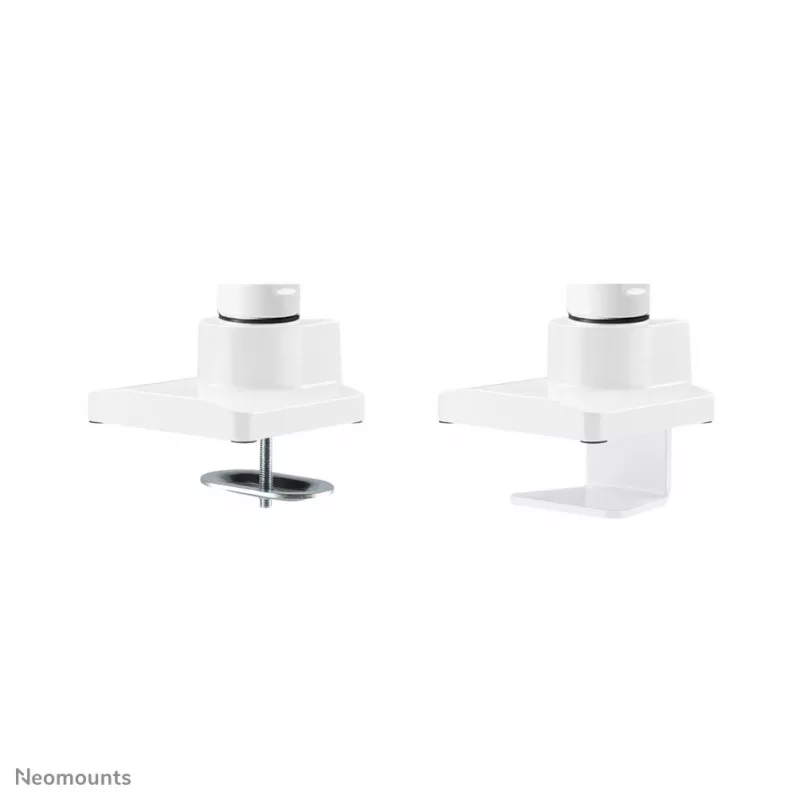 Neomounts NM-D775DXWHITE Monitorarm 25,4-81,3 cm (10-32 Zoll) - Gasdruckfeder - Topfix - 180°-Stopp
