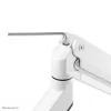 Neomounts NM-D775DXWHITE Monitorarm 25,4-81,3 cm (10-32 Zoll) - Gasdruckfeder - Topfix - 180°-Stopp