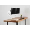 Neomounts NM-D775DXWHITE Monitorarm 25,4-81,3 cm (10-32 Zoll) - Gasdruckfeder - Topfix - 180°-Stopp