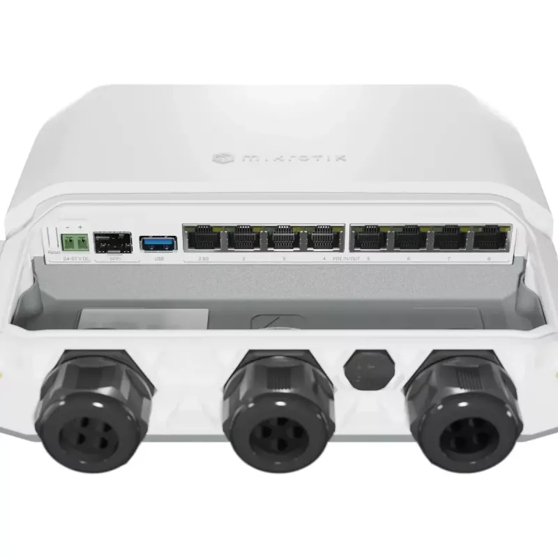 Kabelgebundener Router MikroTik RB5009UPr+S+OUT