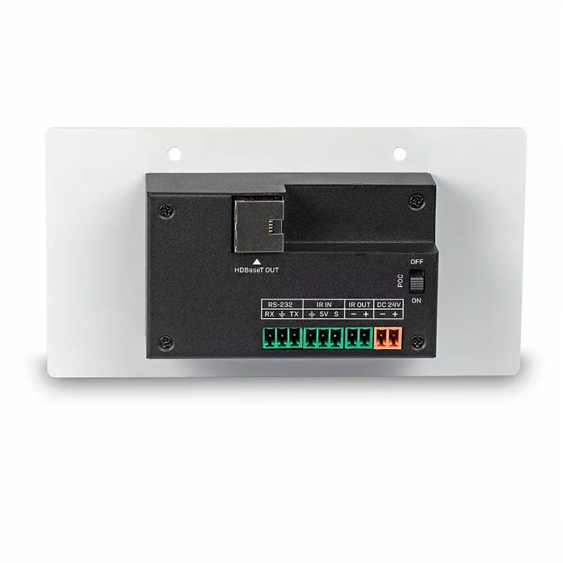 Lindy 150m Cat.6 HDMI 4K60 & Type C HDBaseT EU Wandplatte KVM-Extender, Sender