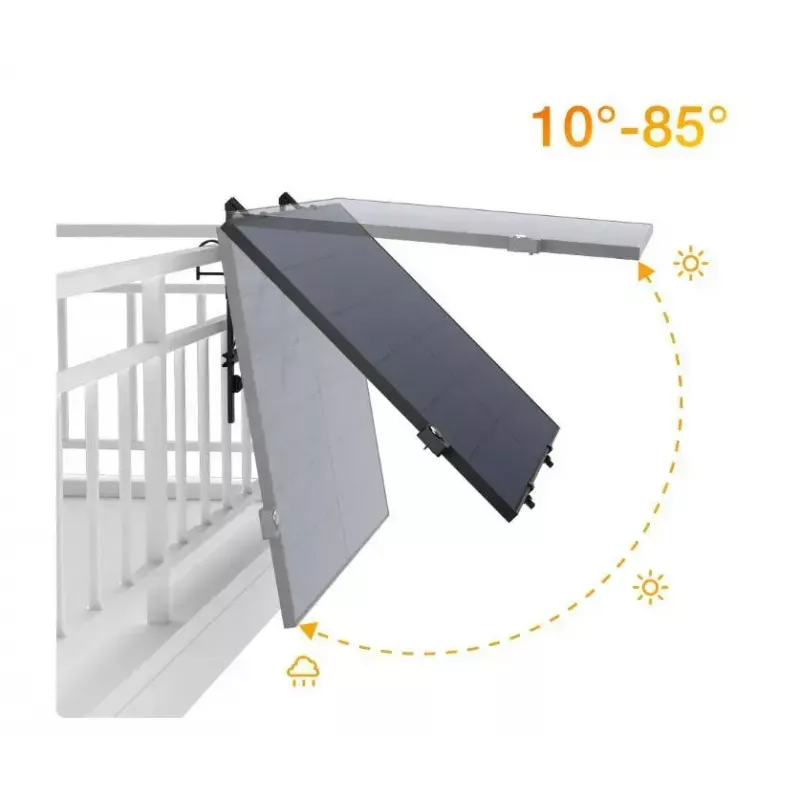 Solar-Tracker EcoFlow 5011601001 einachsig verstellbarer Winkel für Solarmodule