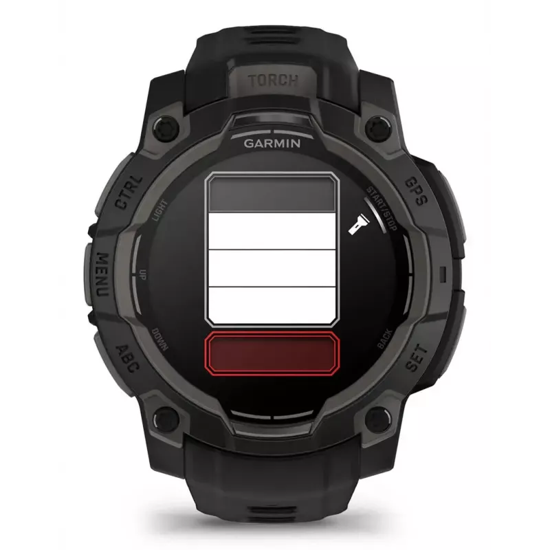 Smartwatch Garmin Instinct 3 AMOLED Schwarz