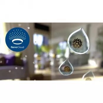 Luftreiniger Philips 3000er Serie AC3737 für 131 m², 505 m³/h, 55 dB, 42 W, Weiß