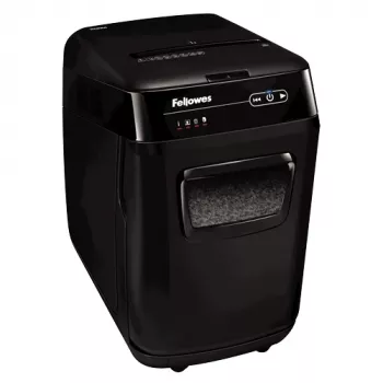Fellowes AutoMax 200M Aktenvernichter Micro-Cut Schwarz