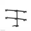 Neomounts FPMA-D700DD6 Monitorständer 10-27 Zoll, Freistehend/Tischplattenmontage, 8 kg, 25,4 cm (10 Zoll), 68,6 cm (27 Zoll), 100 x 100 mm, Schwarz