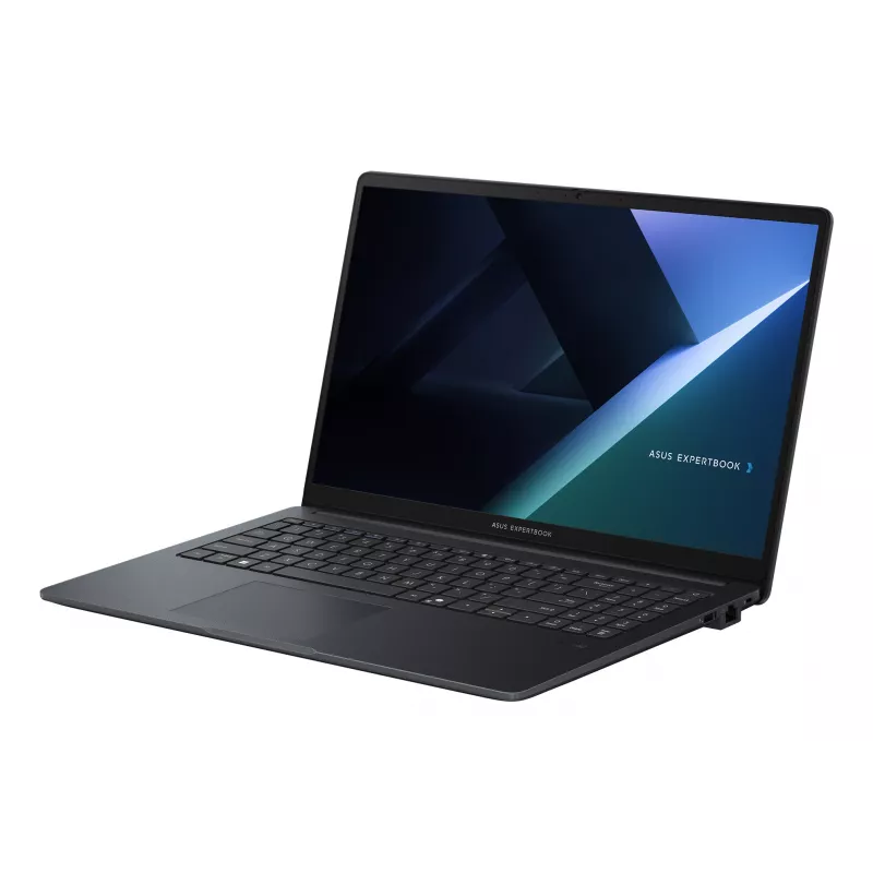 ASUS ExpertBook B1 B1503CVA-S71833X Intel Core 3 100U Laptop 39,6 cm (15,6 Zoll) Full HD 16 GB DDR5-SDRAM 256 GB SSD Wi-Fi 6 (802.11ax) Windows 11 Pro Schwarz, Grau