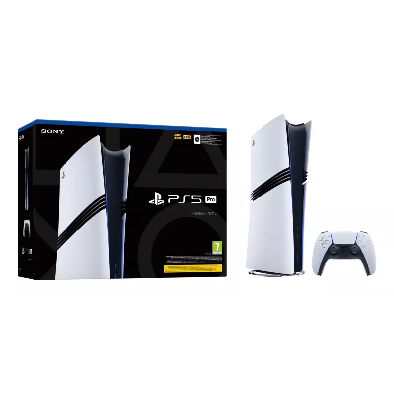 Sony PlayStation 5 Pro 2 TB Wi-Fi Schwarz, Weiß