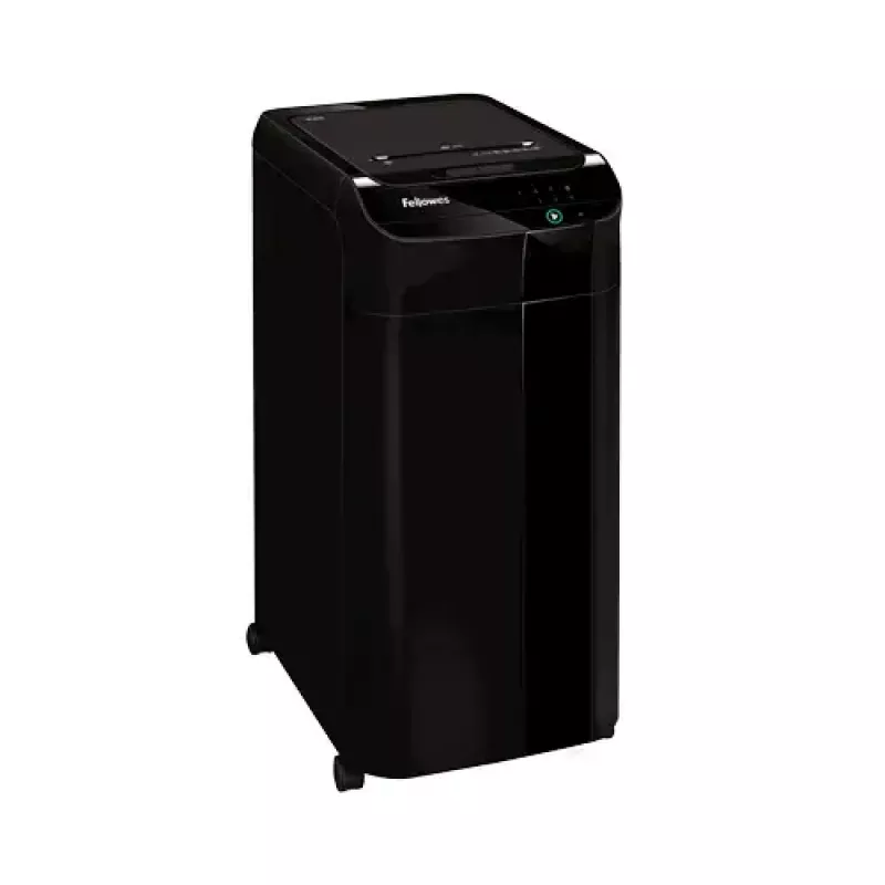 Aktenvernichter Fellowes 100135793 — Partikel 4 x 38 mm, 68 L Auffangkorb, Schwarz