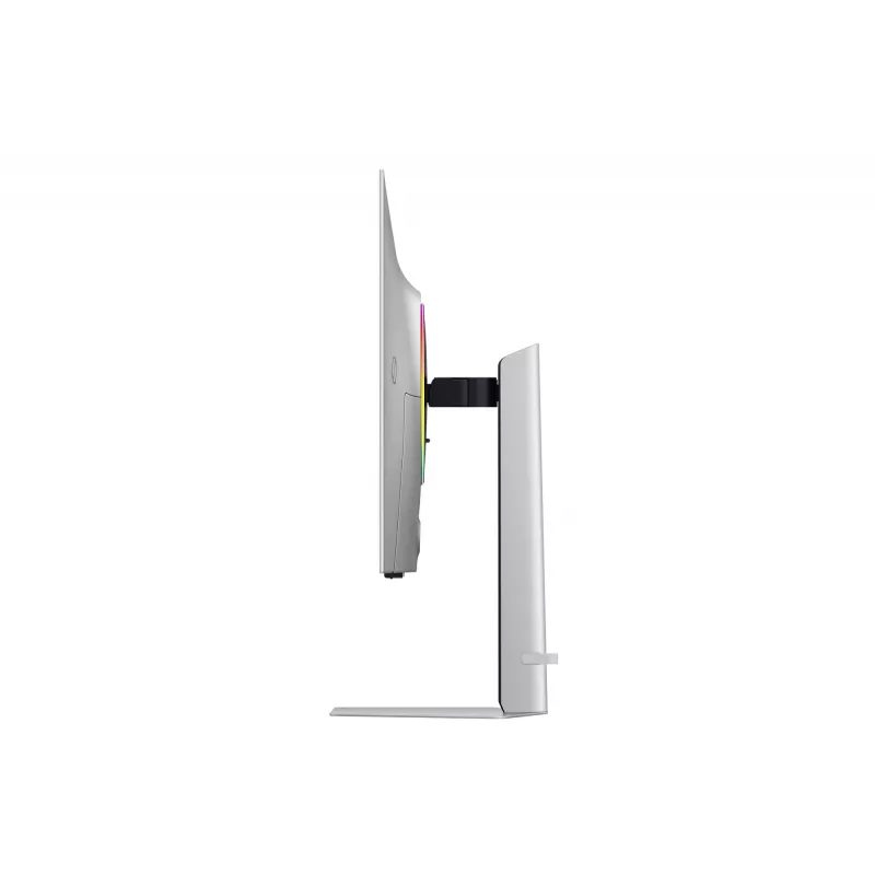 Monitor Samsung G80SD 32 Zoll OLED 3840 x 2160 16:9 0,03 ms USB 3.2 Gen 1 VESA höhenverstellbar silber