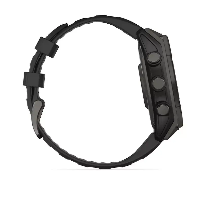 Sport-Smartwatch GARMIN fenix 8 Black – 51 mm Gehäuse, Saphirglas, Solar, GPS, 32 GB, 10 ATM, 1,3 Zoll Display