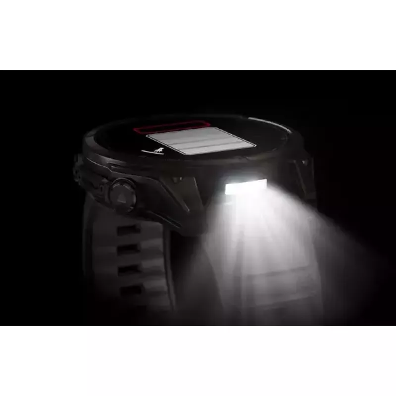 Sport-Smartwatch GARMIN fenix 8 Black, 47 mm Gehäuse, AMOLED 1,4 Zoll, Saphirglas, GPS/GLONASS/Galileo, 16 Tage Akkulaufzeit