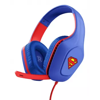 Trust GXT 415SM Zirox Headset kabelgebunden Kopfband Gaming Blau, Rot