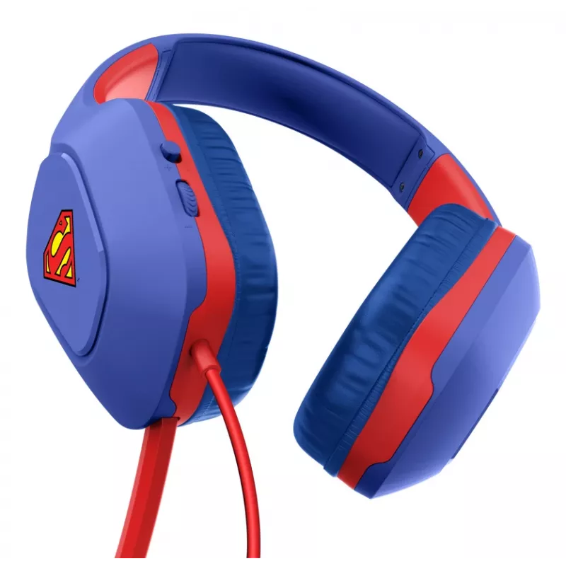 Trust GXT 415SM Zirox Headset kabelgebunden Kopfband Gaming Blau, Rot