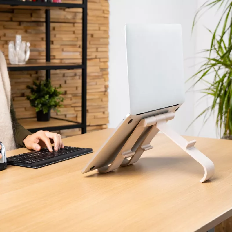 R-Go Tools Laptop- und Tabletständer R-Go Treepod, ergonomisch und modular, verstellbar, biobasiert