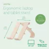 R-Go Tools Laptop- und Tabletständer R-Go Treepod, ergonomisch und modular, verstellbar, biobasiert