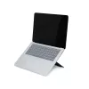 R-Go Tools Laptop-Ständer R-Go Riser Attachable, verstellbar, integriert in Ihren Laptop, Aluminium, schwarz