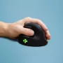 R-Go Tools Ergonomische Maus R-Go HE Break mit Pausensoftware, medium (Handgröße 165-185 mm), linkshändig, Bluetooth, schwarz