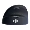 R-Go Tools Ergonomische Maus R-Go HE Break mit Pausensoftware, medium (Handgröße 165-185 mm), linkshändig, Bluetooth, schwarz