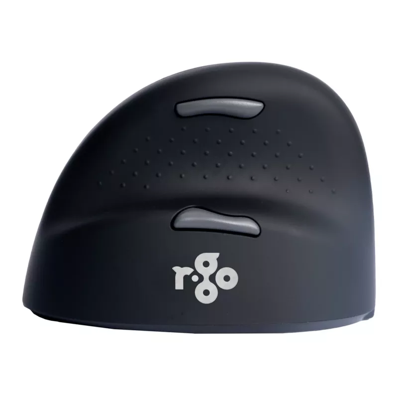 R-Go Tools Ergonomische Maus R-Go HE Break mit Pausensoftware, medium (Handgröße 165-185 mm), linkshändig, Bluetooth, schwarz