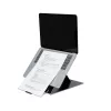 R-Go Tools Tablet- und Laptopständer R-Go Riser Duo, geeignet für 10–22-Zoll-Bildschirm, schwarz