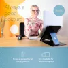 R-Go Tools Tablet- und Laptopständer R-Go Riser Duo, geeignet für 10–22-Zoll-Bildschirm, schwarz