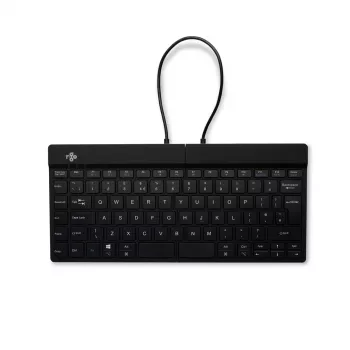 R-Go Tools Ergonomische Tastatur R-Go Split Break mit Pausensoftware, ergonomische geteilte Tastatur, QWERTY (UK), Bluetooth, Schwarz